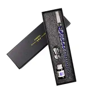 Glasfeder AOKUY Glasstifte-Set Kalligraphie-Stift Schreiben