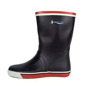 Segelstiefel Navyline Halbschaft ohne Schnürung
