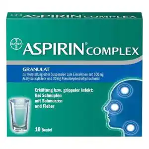 Aspirin-Tabletten Aspirin Complex, löslich, 10 Stück