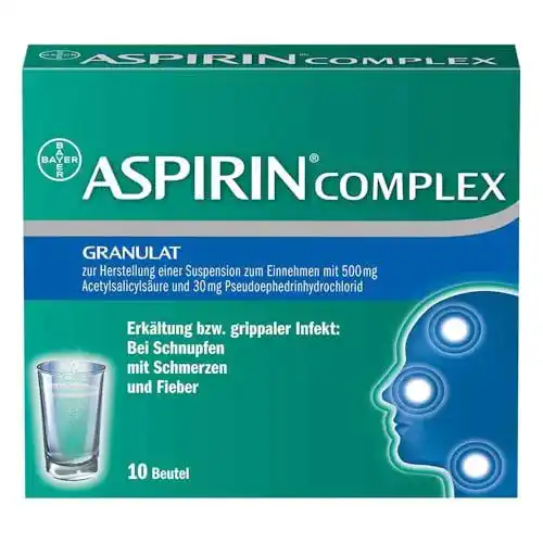 Aspirin-Tabletten Aspirin Complex, löslich, 10 Stück