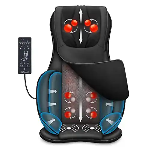 Massagesitzauflage Snailax Ganzkörper – tragbare Massageauflage