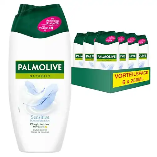 Palmolive-Duschgel Palmolive Duschgel Naturals Sensitive 6 x