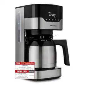 Kaffeemaschine mit Timer MEDION mit Thermoskanne u. Timer