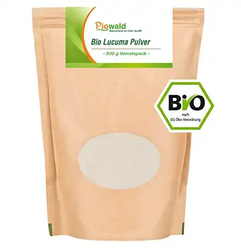 Lucuma-Pulver Piowald BIO Lucuma Pulver – 500g Vorratspack