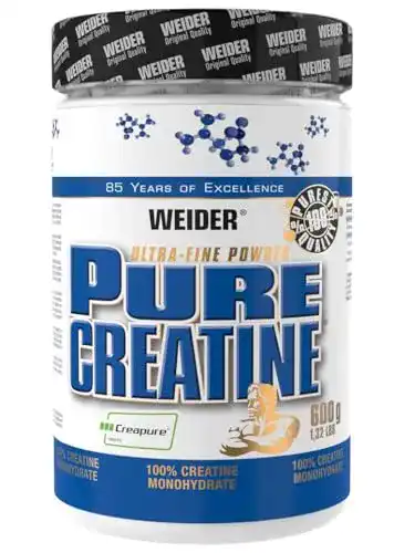 Creatin-Pulver Weider Pure Creatine, Kreatin Monohydrat, 600 g