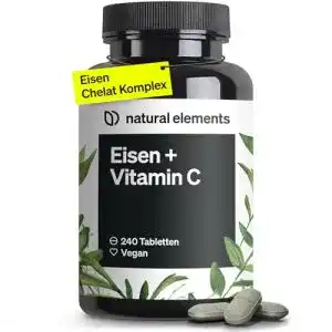 Eisenpräparat natural elements Eisen mit 40mg Vitamin C