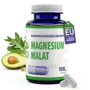 Magnesium-Malat Hepatica, 2000mg pro Portion 180 Kapseln