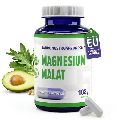 Magnesium-Malat Hepatica, 2000mg pro Portion 180 Kapseln