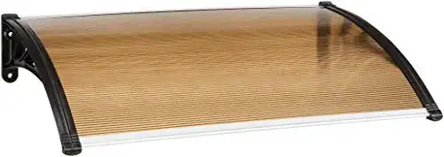 Vordach Blinky 96899-05 ABS Bronziert, Aveolar, 60 x 100 cm