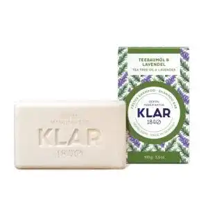 Klar-Seife Klar Seifen festes Shampoo Teebaumöl & Lavendel