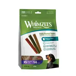 Dental-Sticks für Hunde WHIMZEES By Wellness Stix, natürlich
