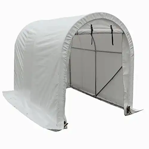 Zeltgarage Rolektro Motorrad-Garage PE200