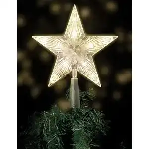 Christbaumspitze Spetebo Weihnachtsbaumspitze mit 10 LED