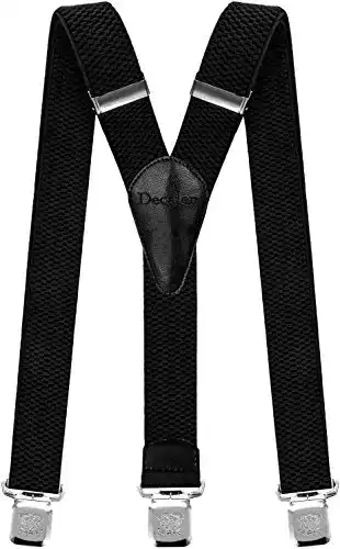 Hosenträger Decalen für Herren breit extra starken Clips Y Form