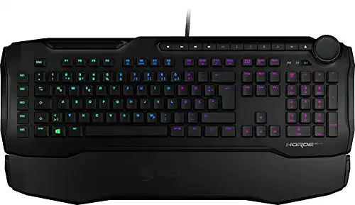 Roccat-Tastatur Roccat Horde AIMO Membranical RGB Gaming