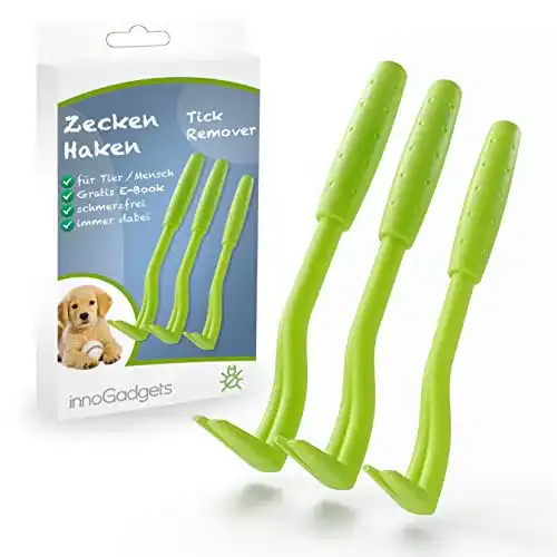 Zeckenhaken innoGadgets, verschiedene Haken