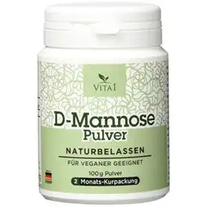 D-Mannose VITA 1 VITA1 Pulver • 100g (2 Monatspackung)