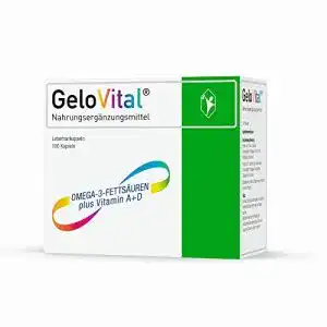 Lebertran-Kapseln GeloVital Kapseln, 100 St.