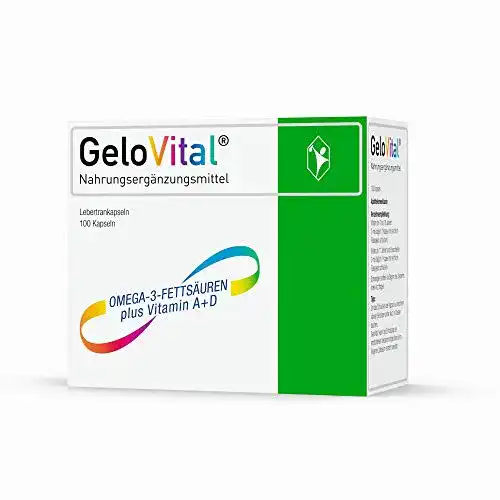 Lebertran-Kapseln GeloVital Kapseln, 100 St.