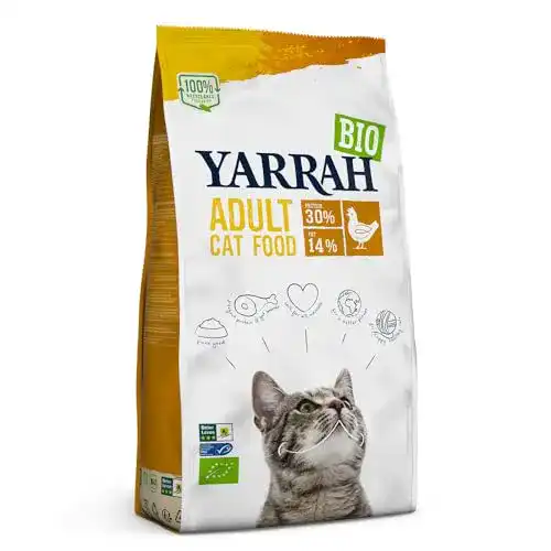 Die beste Yarrah-Katzenfutter Yarrah Bio Katzenfutter trocken Bio-Huhn 2.4kg 2026 Test Bestseller Yarrah-Katzenfutter Yarrah Bio Katzenfutter trocken Bio-Huhn 2.4kg