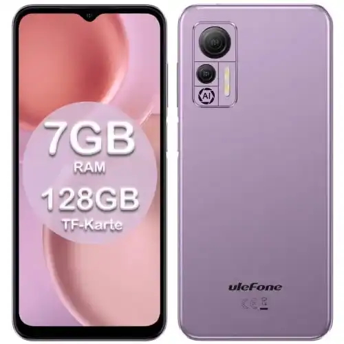 Smartphone 6,5 Zoll Ulefone Note 14 Handy ohne Vertrag Günstig
