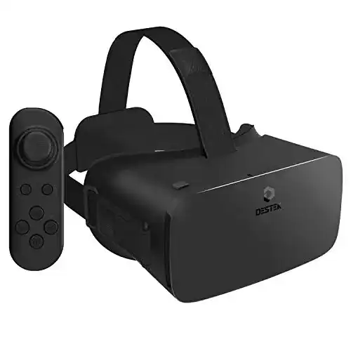 Smartphone-VR-Brille DESTEK VR-Brille, VR-Headset 5,5–6,5 Zoll