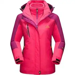 3-in-1-Jacke Damen TACVASEN Damen 3-in-1 Jacke Wasserdicht Fleece