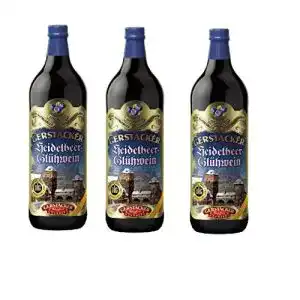 Glühwein Gerstacker Nürnberg Heidelbeer- Heidelbeer süß (3 x 1 l)