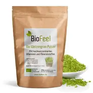 Weizengraspulver BioFeel – Bio Weizengras Pulver, 200g