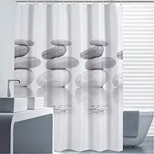 Duschvorhang Goldbeing 180×200 Textil, schimmelresistent