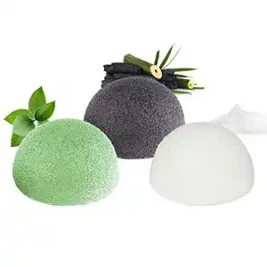 Konjac-Schwamm MatrixSight Konjac Schwamm Gesicht (3er Pack)