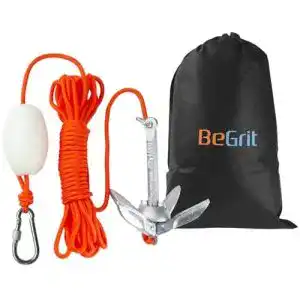 Bootsanker BeGrit 0,7Kg Anker Faltanker verzink Ankerset