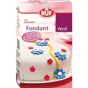 Rollfondant RUF Fondant Weiß, ohne Palmöl, 250 g