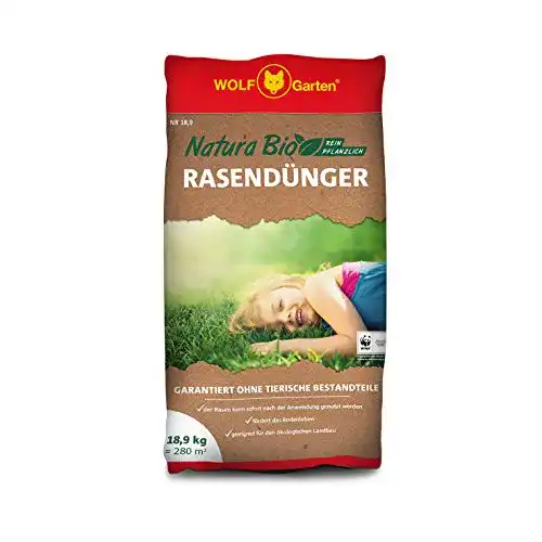 Wolf-Garten-Rasendünger WOLF Garten, Natura Bio Rasendünger