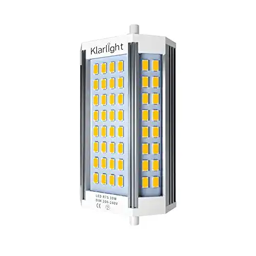 R7S-LED 118 mm Klarlight R7s LED 118mm Lampe 30W Dimmbar