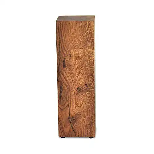 Holzsäule ms factory Holzblock Eiche Massiv – Handgefertigt