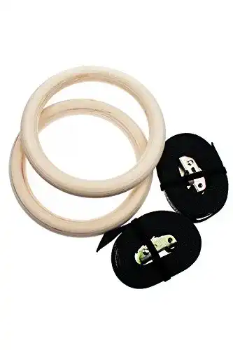 Die beste Turnringe Sundried Holz mit Straps Fitnessstudio Ringe 2026 Test Bestseller Turnringe Sundried Holz mit Straps Fitnessstudio Ringe