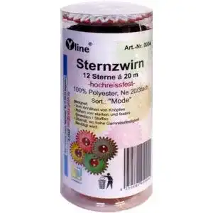 Sternzwirn Yline 12er Set Sternchenzwirn farbig/Mode, sl