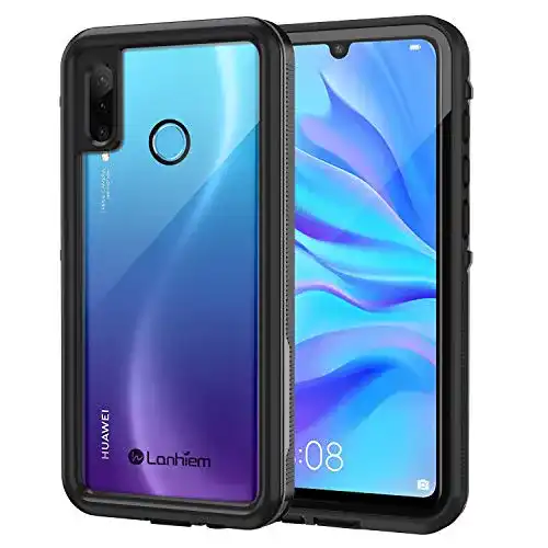 Wasserdichte Handyhülle Lanhiem für Huawei P30 Lite Hülle