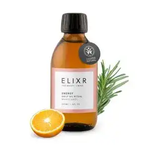 Mundziehöl ELIXR Energy 200ml, Orange Ingwer Rosmarin