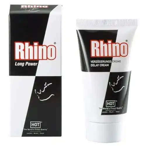 Penis-Creme HOT Rhino long power cream, 30 ml