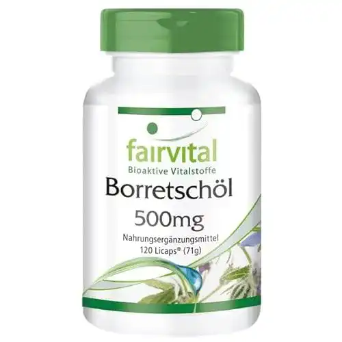Borretschöl-Kapseln fairvital BorretschÖl Kapseln 500mg