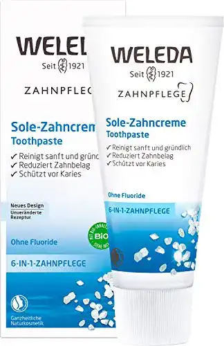 Weleda-Zahnpasta WELEDA Bio Sole Zahncreme, fluoridfrei, 75ml