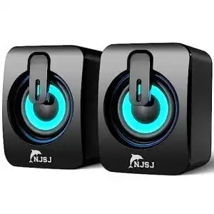 Gaming-Lautsprecher NJSJ Computer Lautsprecher USB betrieben