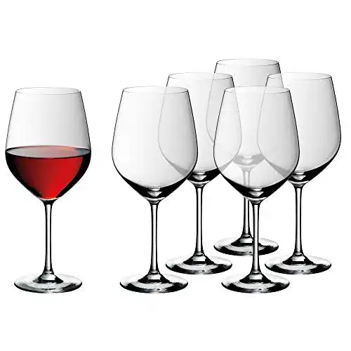 Rotweingläser WMF Easy Plus Burgunder Weingläser-Set 6-teilig