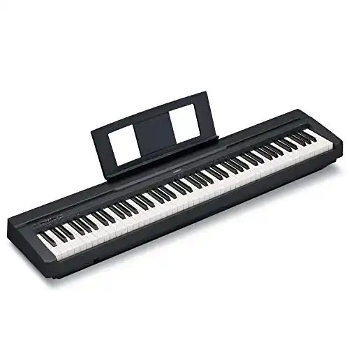 E-Piano YAMAHA Digital Piano P-45B, schwarz – Elektronisch