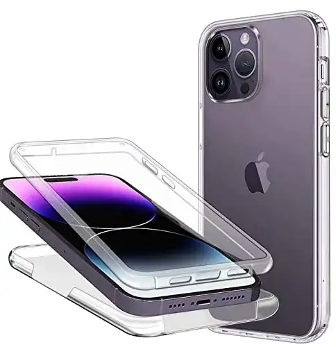iPhone-14-Pro-360-Grad-Hülle ZYIMOU Hülle für iPhone 14 Pro