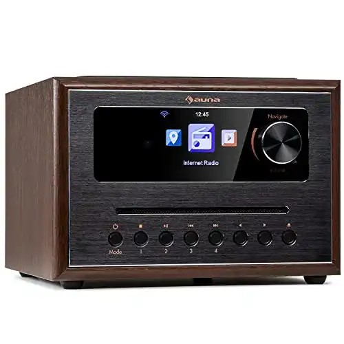 Die beste DAB-Radio mit Fernbedienung auna Silver Star, Internet 2026 Test Bestseller DAB-Radio mit Fernbedienung auna Silver Star, Internet