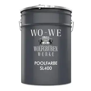Schwimmbadfarbe WO-WE Poolfarbe Lichtblau ähnl. RAL 5012, 10L