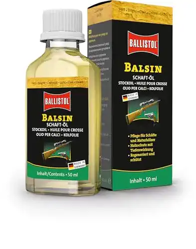 Schaftöl BALLISTOL Unisex Erwachsene Waffenpflege Balsin hell